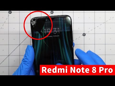 Cambiar pantalla Xiaomi Redmi Note 8 Pro con chasis y carcasa trasera