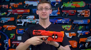 【评测】NERF RIVAL 竞争者系列 2017年新款 Kronos XVIII-500 死侍配色 克洛诺斯