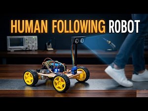I Built a Robot That follows Me Everywhere! | DIY Human Following Robot