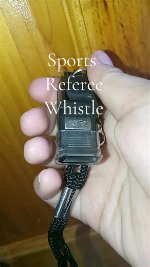 Sports Referee Whistle: High-Pitched Game Essential
