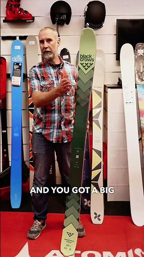 Choosing the right wide ski for powder!