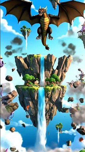 Dragon in Heaven – Epic 3D Cartoon Animation | Magical Fantasy Story