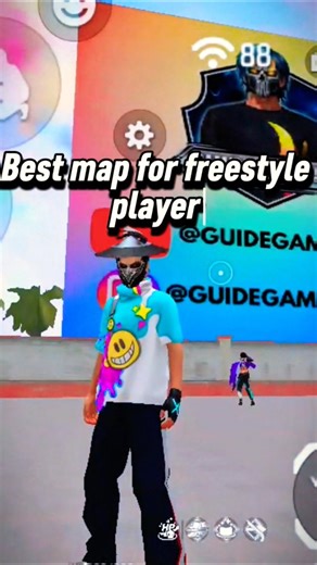 The BEST Freestyle Training Map Code! 🎯 #freefire
