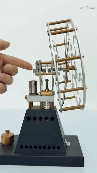 Mini Mechanical Fan Model in Action 🔥