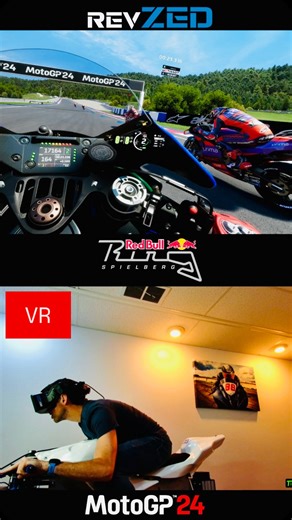 Kris 🇨🇦 on Instagram: "Should the MotoGP series adopt native VR support? My first demo of the @pimaxofficial Crystal Light VR on the #RevZED #motorcycle #simulator and thoroughly impressed with the performance! #sim #racing #simracing #motogp #motogp24 #motogp25 #redbullring #racing #trackday #motogp25game #ride5 #gpbikes #motorcyclelife #bikelife #design #engineering #vr #pimax #uevr"