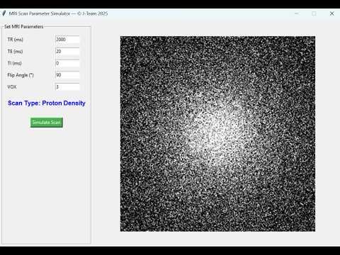 MRI Lecture 3 Simulator