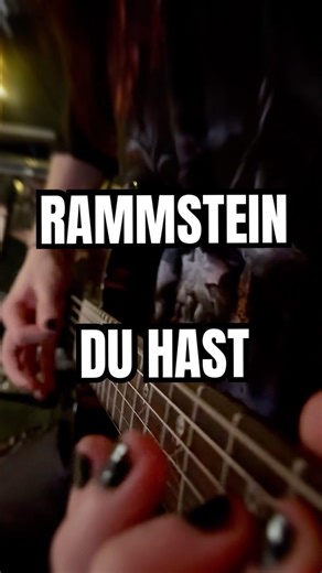 RAMMSTEIN - DU HAST RIFF #shorts