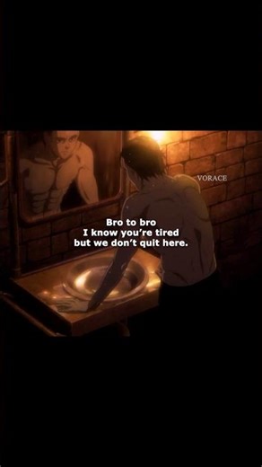 If you are tired rest but quitting is never an option.#aot #jjk #mha #anime