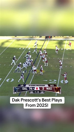 Dak was so good last year! #NFL #DakPrescott #Cowboys #FYP #ForYou | dakprescott