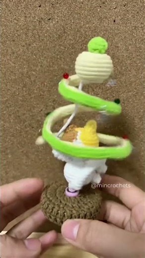 Don’t blink… or you’ll miss this tiny crochet world come together 😭🧶