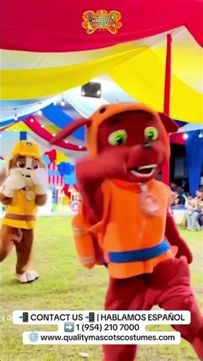 Paw Patrol Squad Mascot Costumes – Action & Fun!🐾