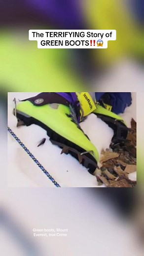 Green Boots and Sleeping Beauty of Mount Everest are only 2 of the many bodies of Everest. The truth is actually TERRIFYING sometime #greenboots #everest #scary