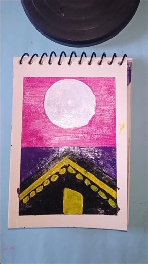 Easy Kaaba Sharif 🕋 Painting .#arabic #artshorts #muslim #arabicart .