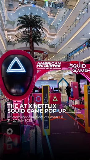American Tourister X Netflix Squid Game Pop Up in Indonesia