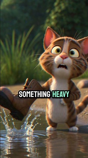 A Cat Catches a Boot