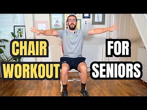 45-Minute Full Chair Workout for Seniors - Seated Fitness Routine - Full Chair Exercise for Seniors
