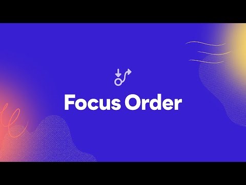 Focus Order in Stark for Figma and Sketch