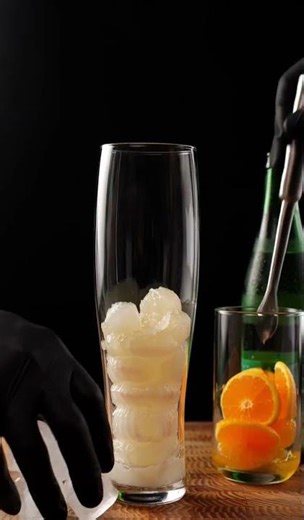 Fresh Lychee & Orange Fizz 🍹🍊✨