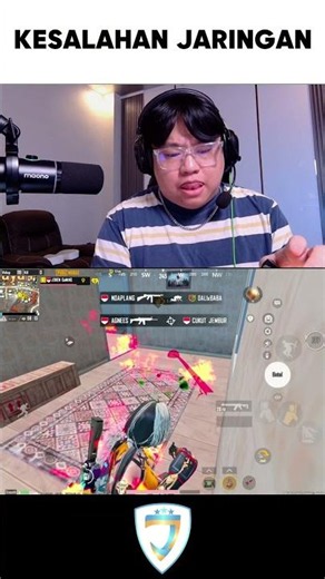 Oh, so it's the connection, guys #ricsgame #gururics #pubgmobile