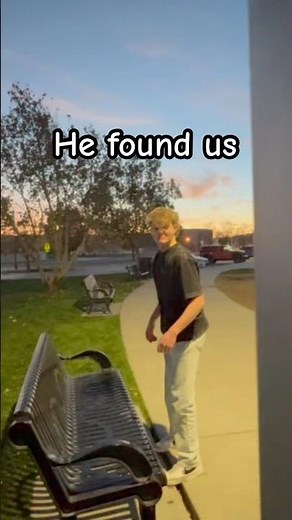 He found us😭, check out the new video coming out today!! (Park of Chaos)