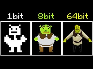 Shrek everytime with more bits