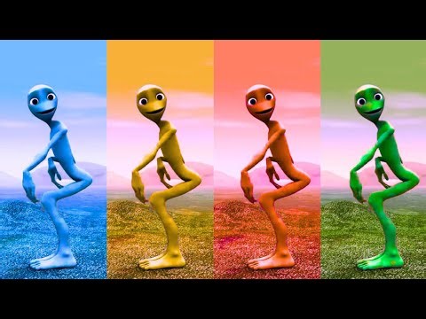 Dancing Green Alien Compilation 2025 – Funniest & Most Colorful Alien Dance Ever!