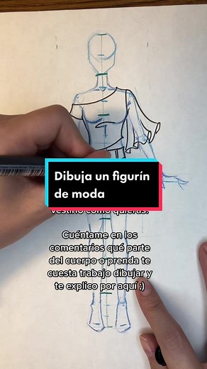 Cómo Dibujar Figurines de Moda Paso a Paso