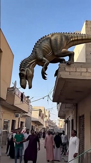 Hilarious T-Rex Dino Jump Fail: You Won't Believe How It Ends