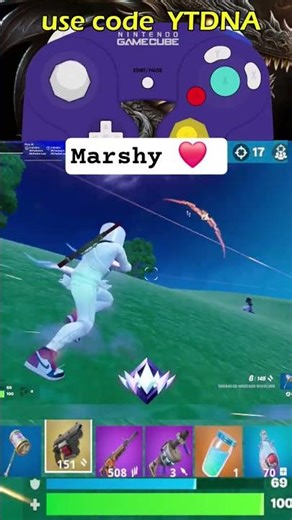 OG marshmello skinnin fortnite #fyp #viral #fortnite #gaming #fortnitechapter6season4 #aimbot