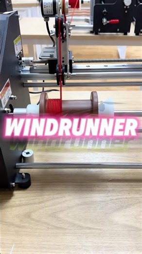 PLC touch screen parallel winding cable reel