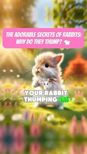 The Adorable Secrets of Rabbits: Why Do They Thump? 🐇