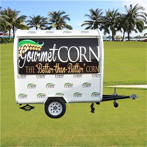 [Hot Item] Mobile Food Truck Electric Golf Cart