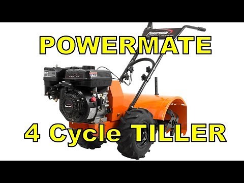 Assembly / Review Coldstart Powermate 18" Rear Tine Tiller (PRTT196E) Home Depot