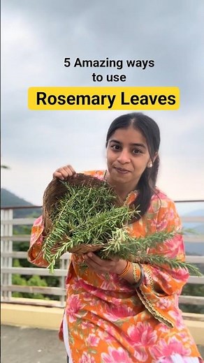 5 ways to use Rosemary leaves #rosemaryleaves #bestrosemaryleaves #indianherbsforhair