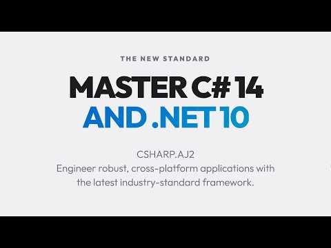 C# 14 and .NET 10 Modern Cross-Platform Development Fundamentals | Build Modern Applications