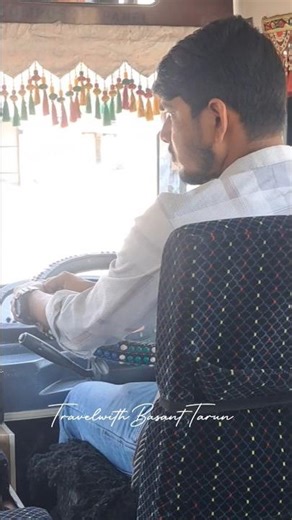 Ravi bhaiya superb Cantrol Bus Steering turning Like a Small Car | Eicher BS6 | Subhash Bus