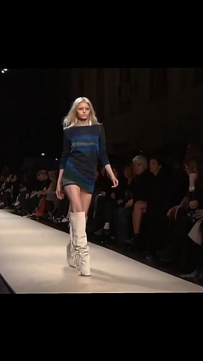 Abbey Lee Kershaw on the Isabel Marant Fall 2011 Runway