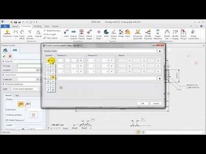 ZW3D Tutorial of 2D Sheet -5. Add Annotation and Symbol
