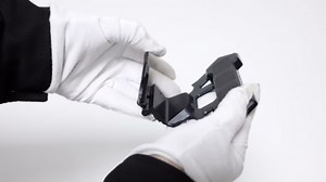 Gun Magnet Mount for Vehicle Truck Car Wall, Quick Draw Magnetic Gun Holder, w/Trigger Guard & Adjustable Spacer, Max Load 20 LBS, Concealed Handgun Rifle Shotgun Pistol in Desk Safe Dash Wall