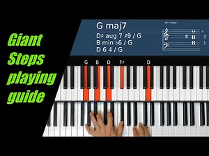 Giant Steps - step-by-step piano playing guide for beginners