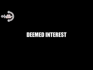 老板从自己公司取钱，也要算利息？Deemed Interest?