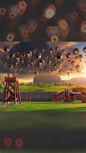 I REPEATED THE ANIMATION | Animation vs Gameplay Balloons in Clash of Clans #1 #clashofclans #coc