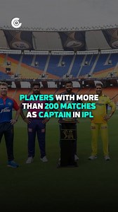 The 200 Club: Captains who have led their teams in more than 200 IPL matches 🏏👨‍✈️ . . . . #Cricket #CricketNews #CricketUpdates #MSDhoni #IPL2023 #IPLonReels #MSD #CSK #ChennaiSuperKings #CricTracker | CricTracker