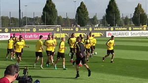 BVB-Training läuft - mit Bartra, Aubameyang und Ramos. | Borussia Dortmund - BVB