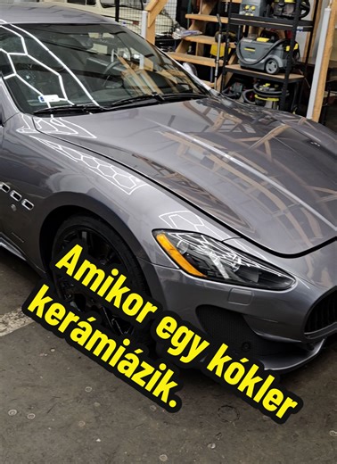 Frissen kerámiázott autó. Ha nem megy a polírozás, inkább engedd el a kerámiázást, báttya. A résekben hagyott polírpaszta mindent elmond: nemcsak a polírozás nem erősséged, ha nem az igényesség sem. Ez nem apró hiba, hanem a szakma szégyene. #polírozás #kókler #kerámia #masarati #autókozmetika