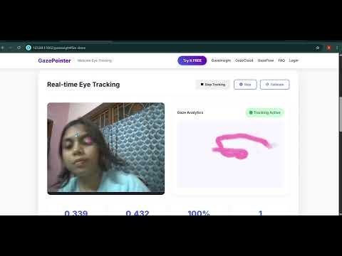 AI Eye Controlled Virtual Mouse | Python, OpenCV & MediaPipe