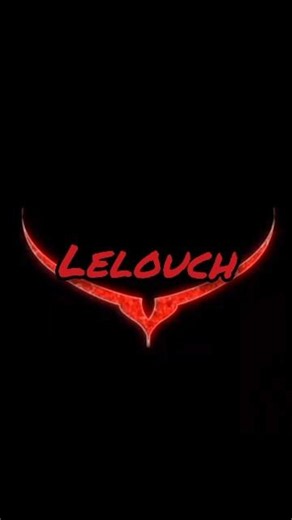 I'm Lelouch Vi Britannia #anime #codegeass #lelouchedit