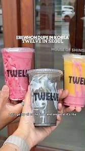 Erewhon Dupe in Korea 😱 Twelve in Seoul
