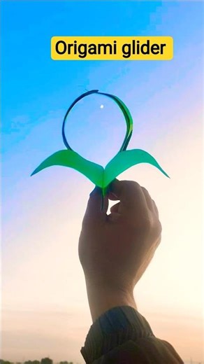 Different types of paper glider/ stylish origami paper glider 🥰🥰🥰 #origami #craft #shorts