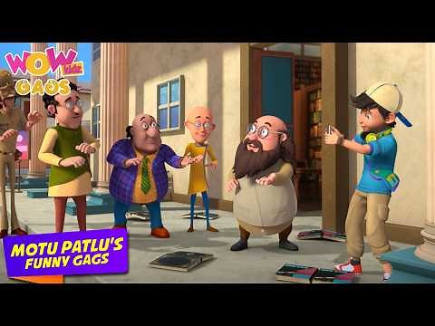 Motu Patlu's Funny Gags | season 13 Compilation | 164 | Hindi Cartoon For Kids | Animated Series